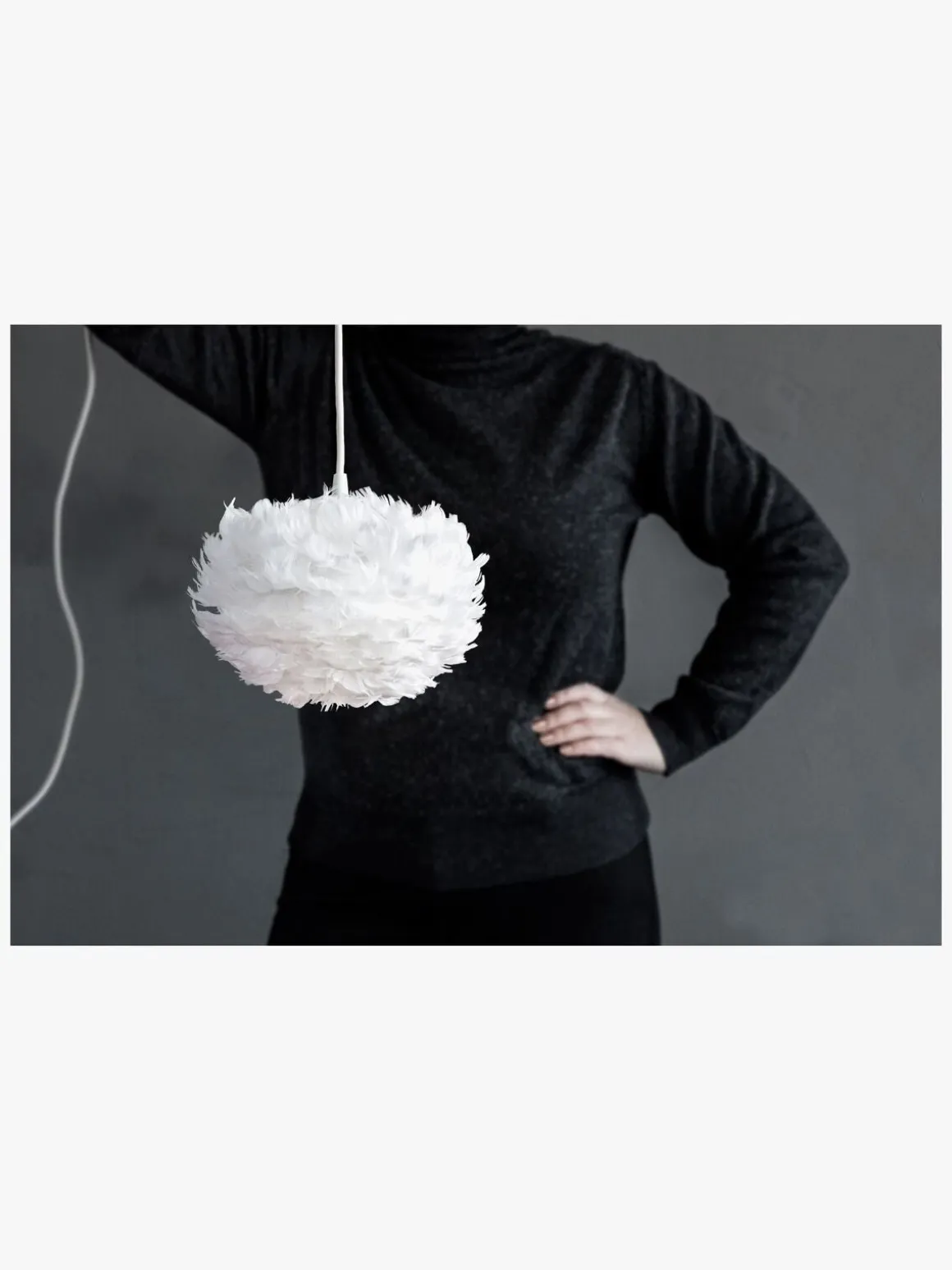 Umage Eos Lampeskærm Micro 22 cm, Hvid