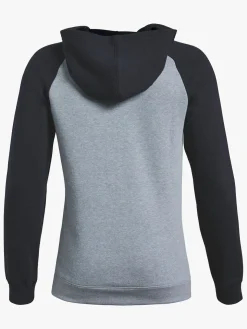 Under Armour Rival Logo Hættetrøje, Steel