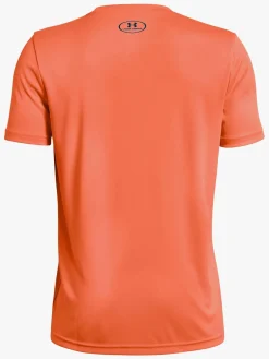 Under Armour Tech Big Logo Solid Tee, Magma Orange