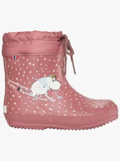 Viking Alv Indie Moomin Forede Gummistøvler, Peach