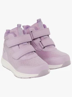 Viking Bouncy Glitter Mid 2V WP Sneakers, Lilac