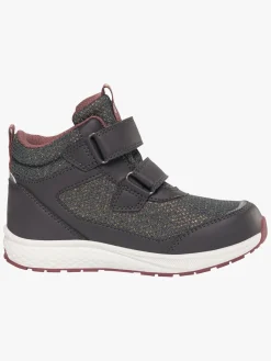 Viking Bouncy Glitter Mid 2V GTX Sneakers, Charcoal