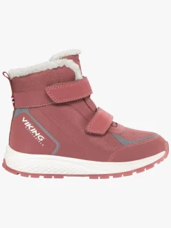 Viking Equip Glow Warm WP 2V Vinterstøvler, Pink