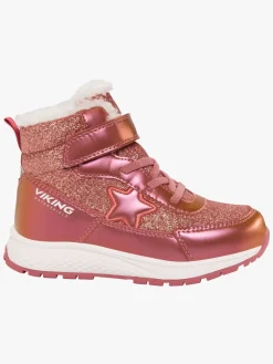 Viking Equip Star 1V WP SL Vinterstøvler, Pink