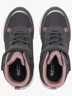 Viking Equip WP 1V Vinterstøvler, Charcoal/Dusty Pink