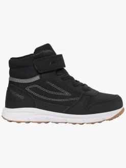 Viking Hovet Mid 1V WP Sneakers, Sort