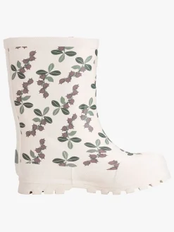 Viking Jolly Print Gummistøvler, Light Pink/Olive
