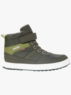 Viking Lucas Mid 1V WP Vinterstøvler, Pine/Olive