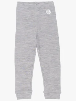Viking Soft Merino Lange Underbukser Merinomix, Grå/Lysegrå