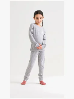 Viking Soft Merino Skiundertrøje Merinomix, Grå/Lysegrå