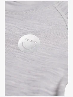 Viking Soft Merino Skiundertrøje Merinomix, Grå/Lysegrå