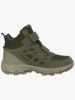 Viking Track Mid WP Sneakers, Olive
