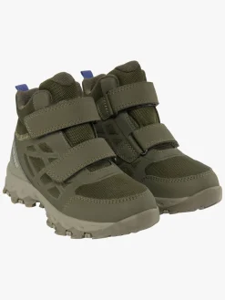 Viking Track Mid WP Sneakers, Olive
