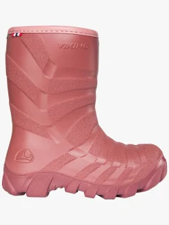 Viking Ultra Forede Gummistøvler, Rosa/Lyserød
