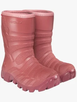 Viking Ultra Forede Gummistøvler, Rosa/Lyserød