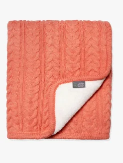 Vinter & Bloom Tæppe Cuddly, Soft Coral