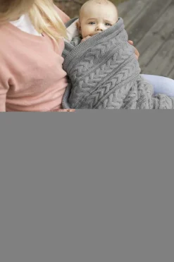 Vinter & Bloom Tæppe Cuddly, Dove Grey