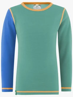Vossatassar Monsteruld Solid Trøje, Light Blue