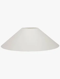 Watt&Veke Basic Flat Lampeskærm 36, Hvid