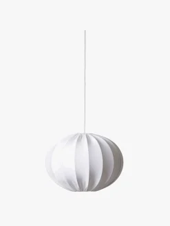 Watt&Veke  Oval Bold Lampeskærm 40, Hvid