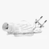 Watt&Veke Transparent Kabel 5m, Hvid