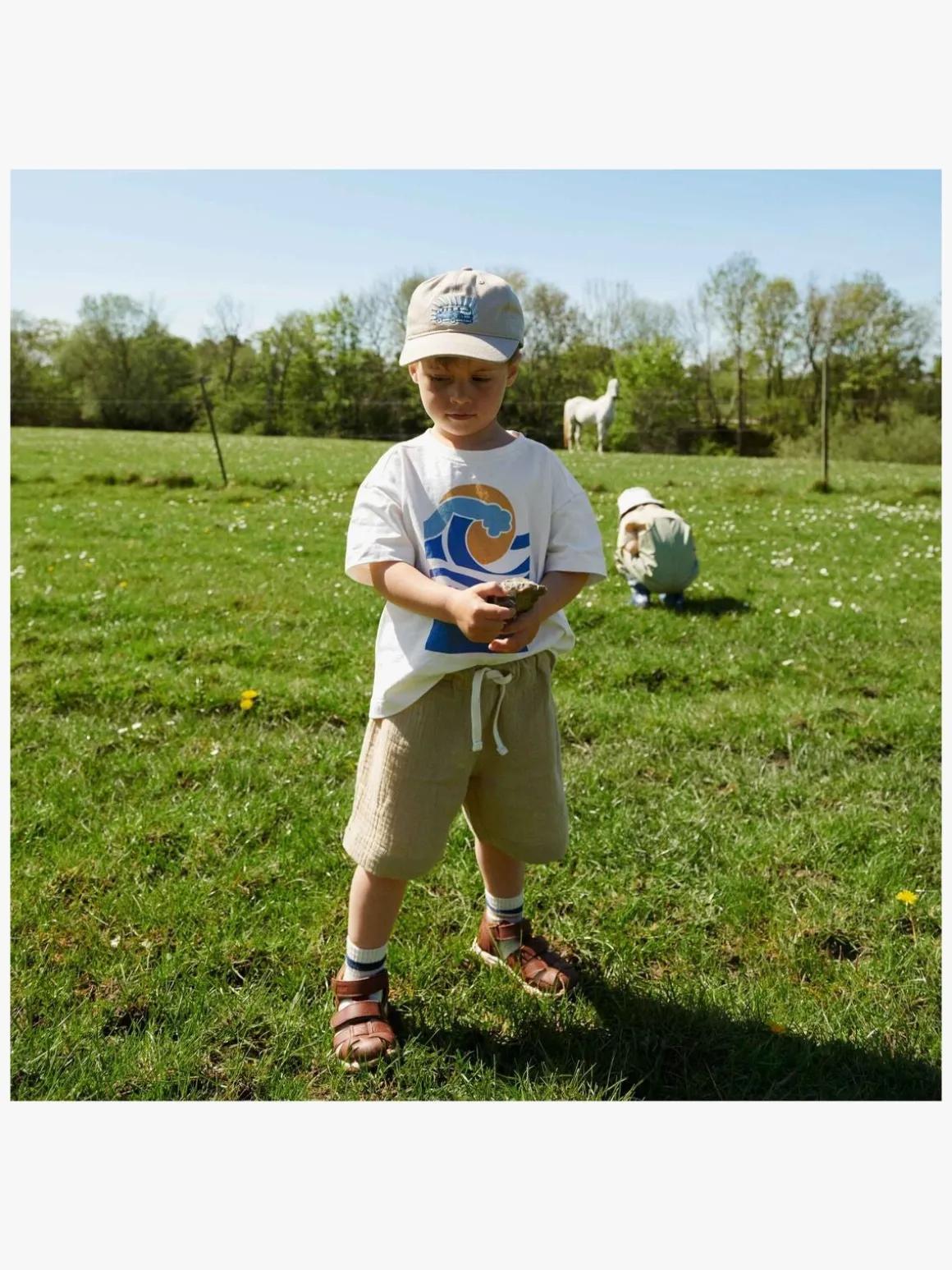 Wheat Atlasz Shorts, Soft sand