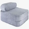 Wigiwama Flip Foldbar Stol 150x60 cm, Blueberry Blue