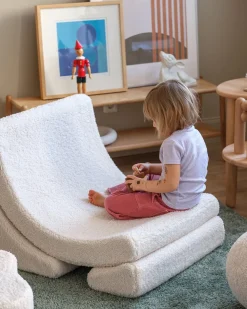 Wigiwama Måne Lænestol, Cream White