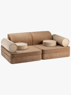 Wigiwama Play Bygbar Sofa 272x156 cm, Toffee