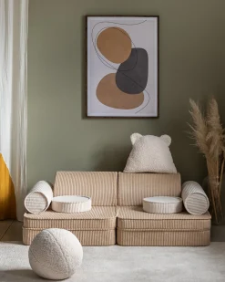 Wigiwama Play Bygbar Sofa 272x156 cm, Brown Sugar