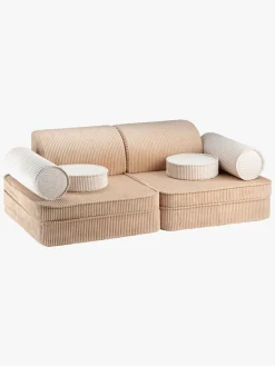 Wigiwama Play Bygbar Sofa 272x156 cm, Brown Sugar