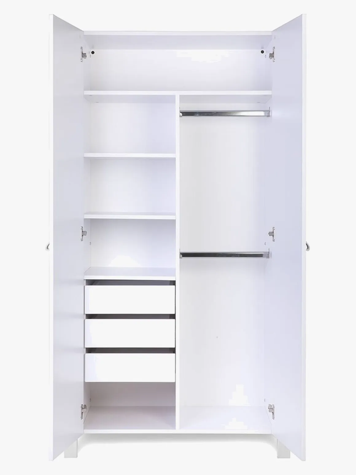 Yappy Kids Étude Garderobe, Hvid/Bøg